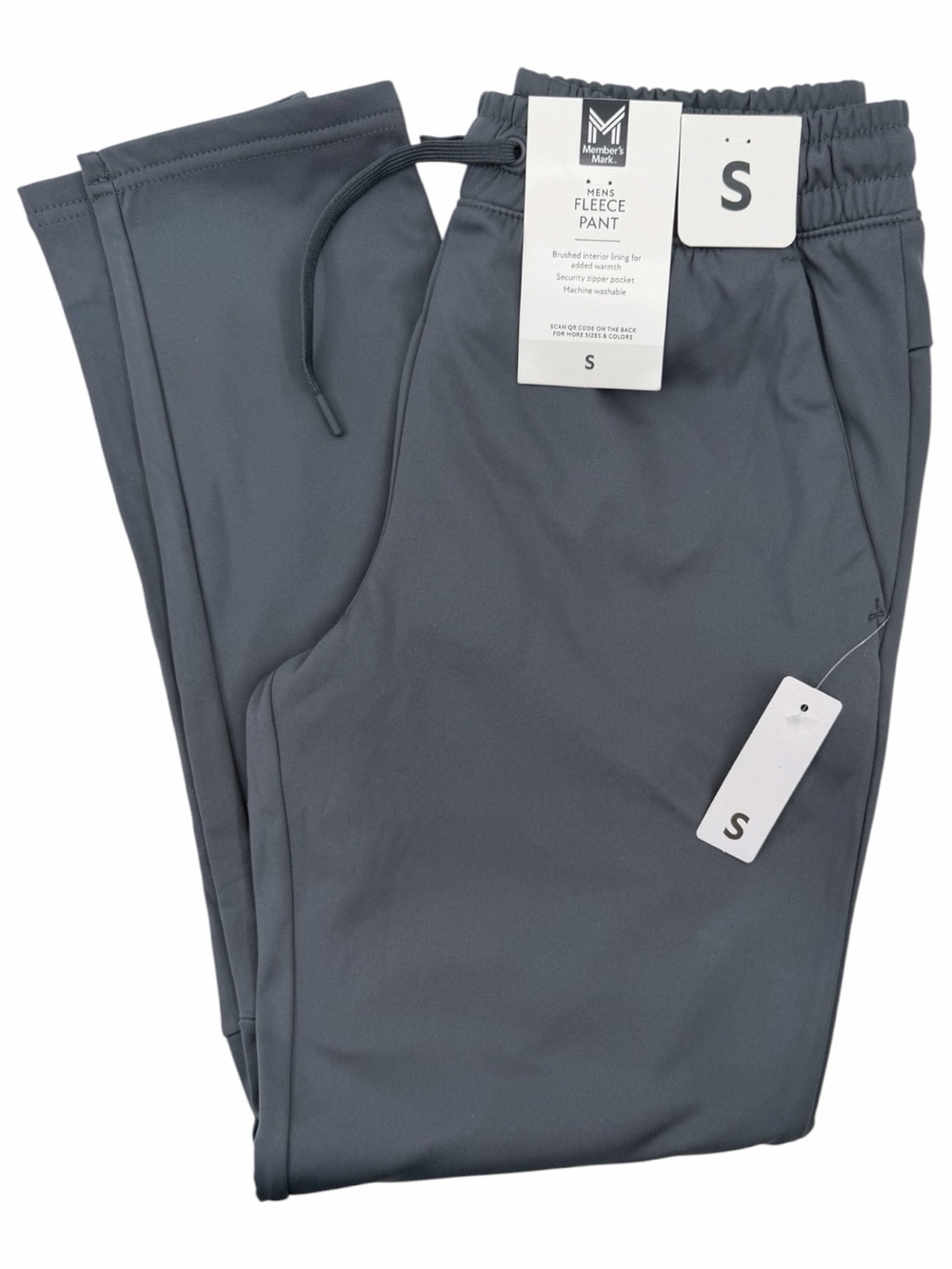 Member's Mark Men's Fleece Pants - Charcoal Gray